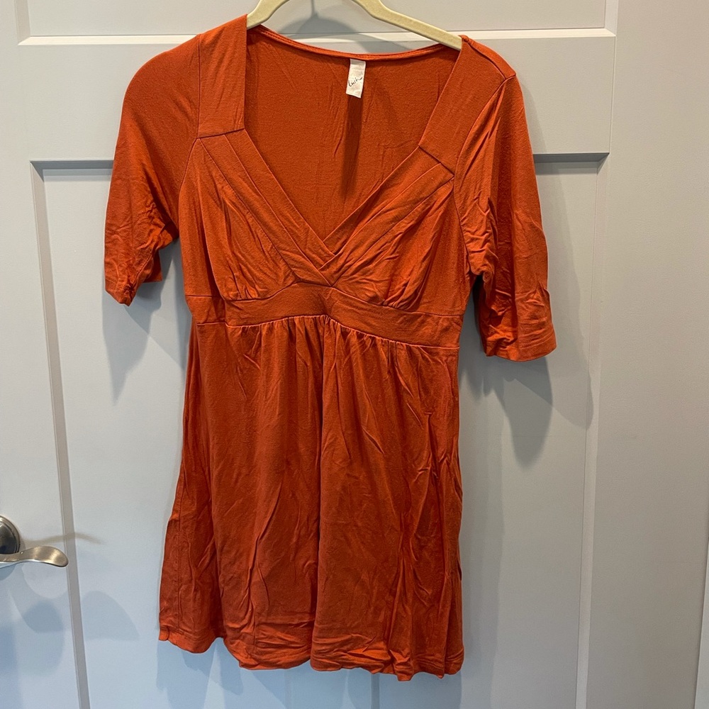 Burnt Orange Blouse